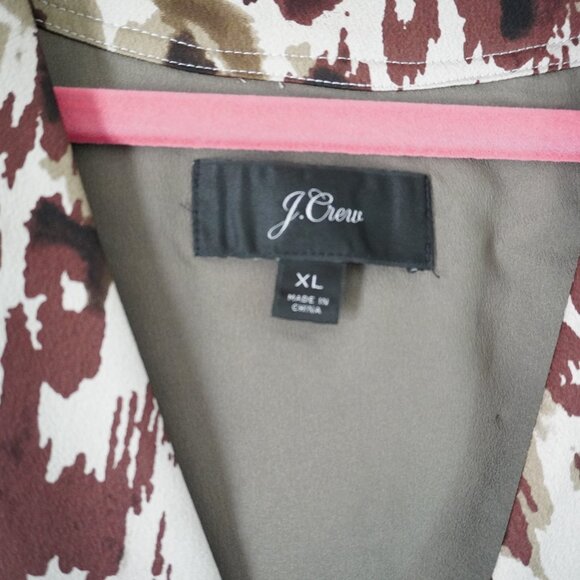 J. Crew Wrap Dress Animal Print - Picture 6 of 13